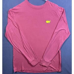 Masters Shirt Long Sleeve Mens Small Pink Augusta National Golf Club 2020 Event